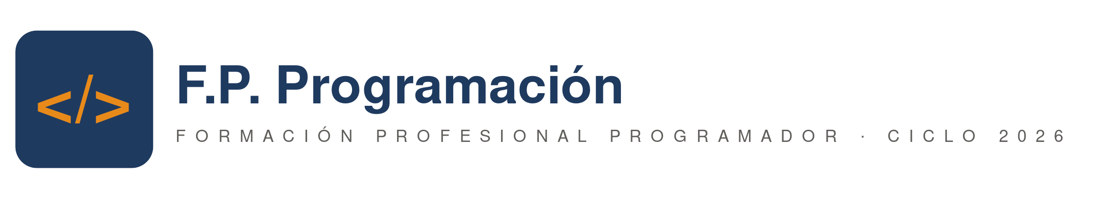 Formación Profesional Programador